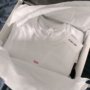 Helmut Lang Taxi Paris Limited Edition Crewneck
